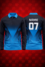 Custom Cricket Long Sleeve Golf Shirt