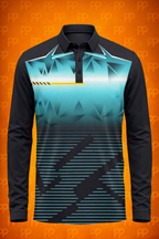 Custom Cricket Long Sleeve Golf Shirt