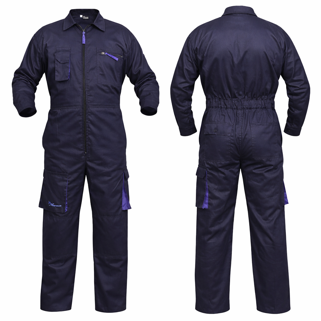 Industrial Coveralls – Heavy Duty Work Overalls with Reflective Options (Multi-Color)