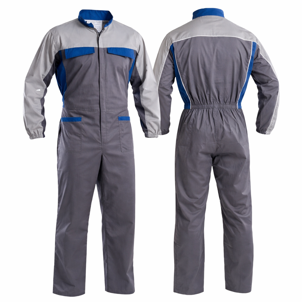 Industrial Coveralls – Heavy Duty Work Overalls with Reflective Options (Multi-Color)