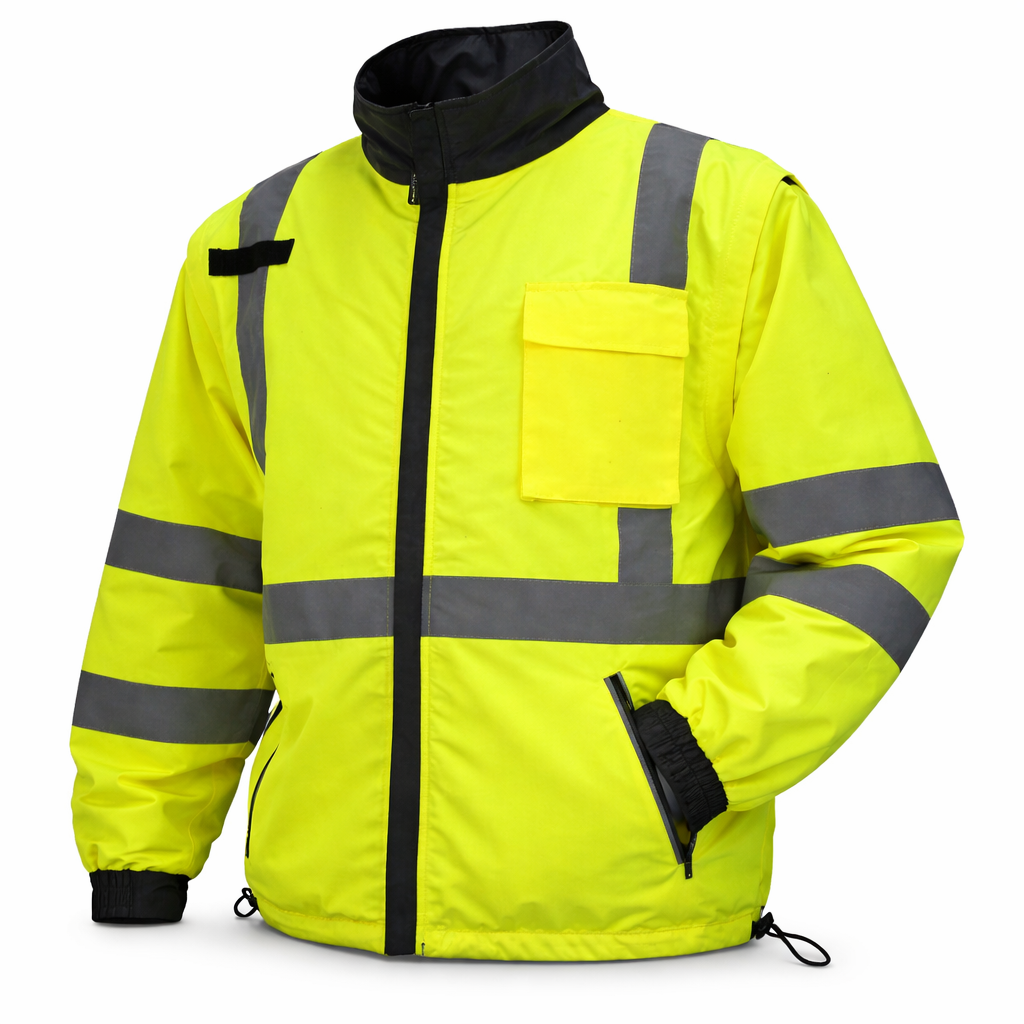High Visibility Reflective Safety Work Jacket