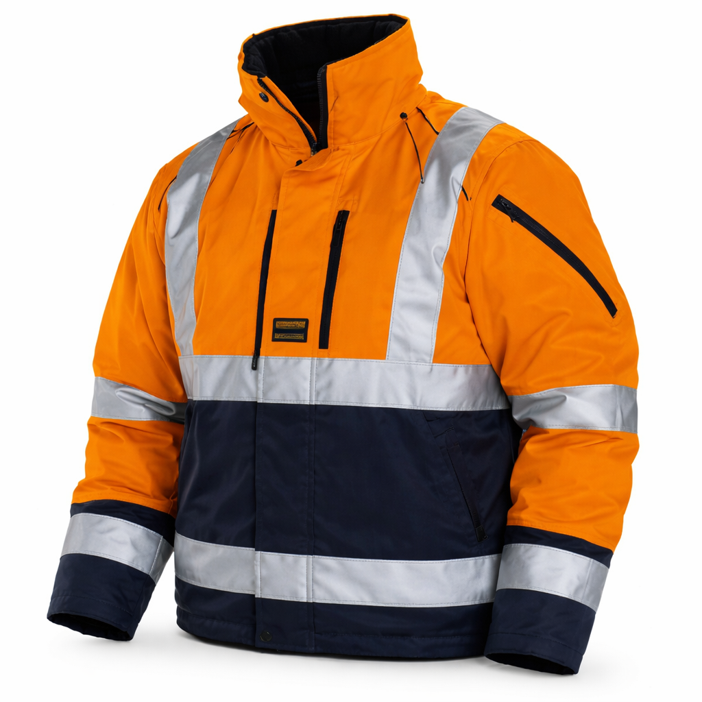 High Visibility Reflective Safety Work Jacket