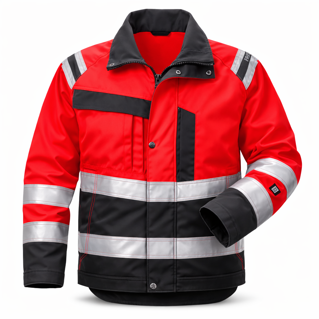 High Visibility Reflective Safety Work Jacket
