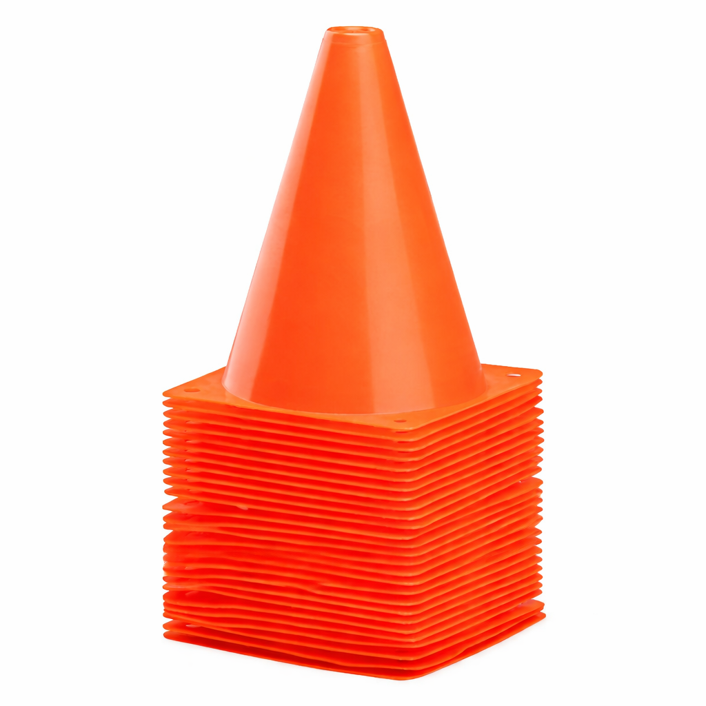 Sports Training Cone – Heavy Duty Marker Cone for Football & Coaching Drills