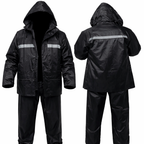 Reflective Rain Suit – Waterproof Jacket & Pants Set (High Visibility Workwear)