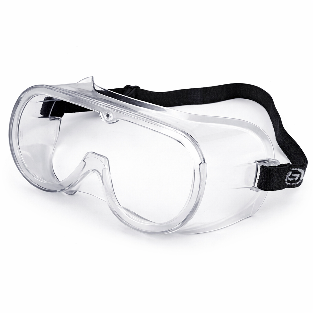Industrial Safety Goggles – Anti-Fog Chemical & Dust Protection Eye Wear (Sealed)