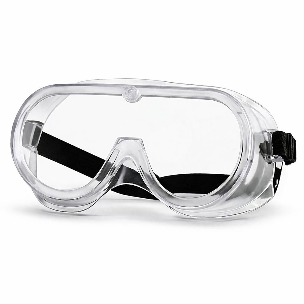 Industrial Safety Goggles – Anti-Fog Chemical & Dust Protection Eye Wear (Sealed)