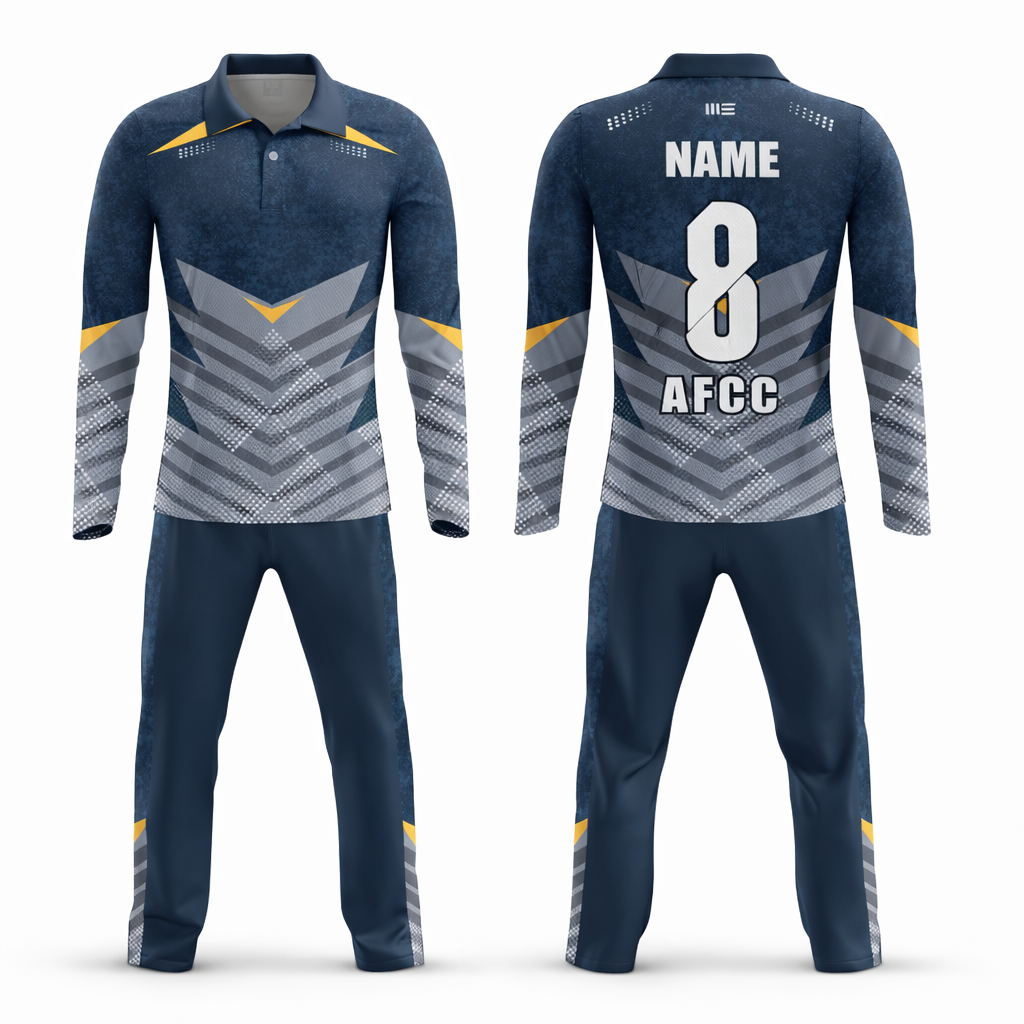 Custom Cricket Long Sleeve Match Kit