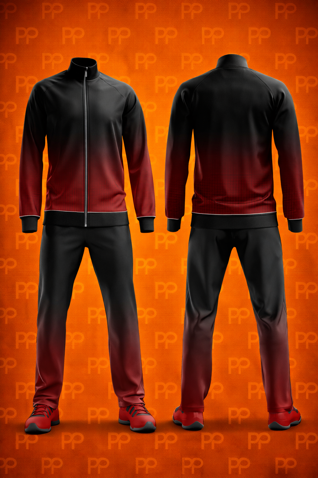 Custom Performance Tracksuit Set (Jacket + Pants)