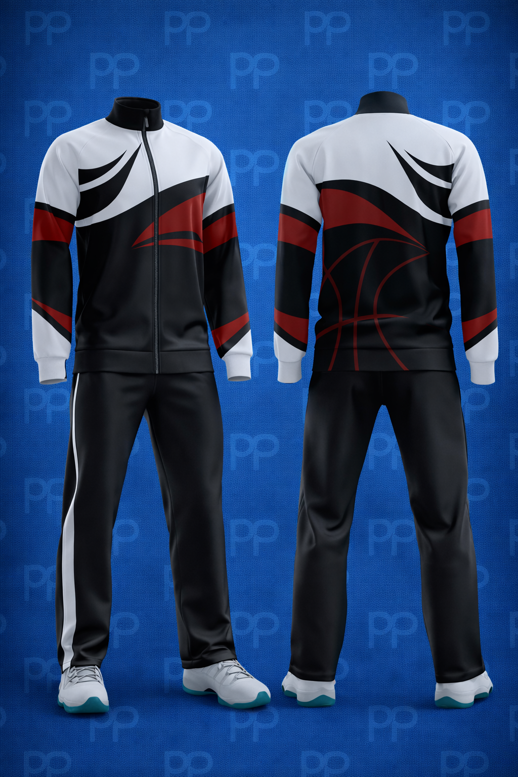 Custom Performance Tracksuit Set (Jacket + Pants)